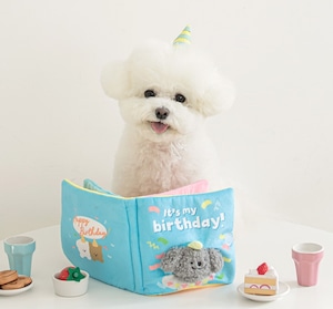 即納【BITEME】My Birthday Book Nosework Toy