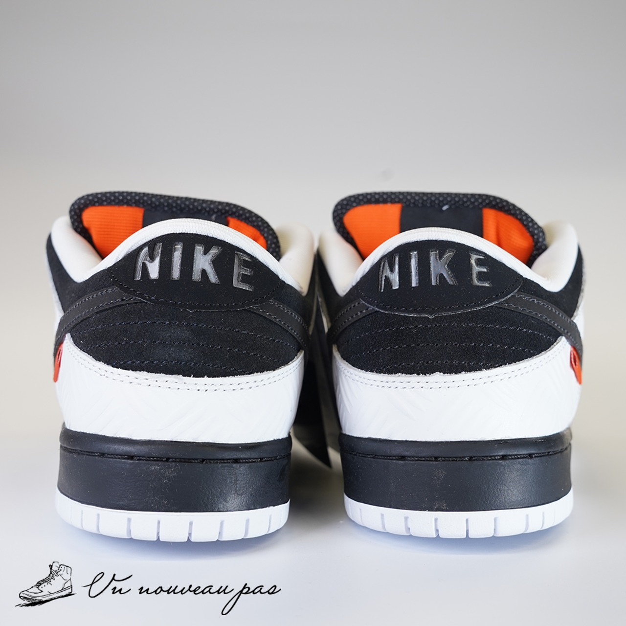 TIGHTBOOTH × Nike SB Dunk Low Pro QS "Black and White"