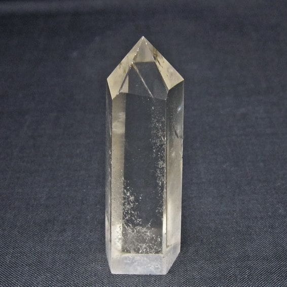 水晶 六角柱 ポイント 置物 一点物 142-11160