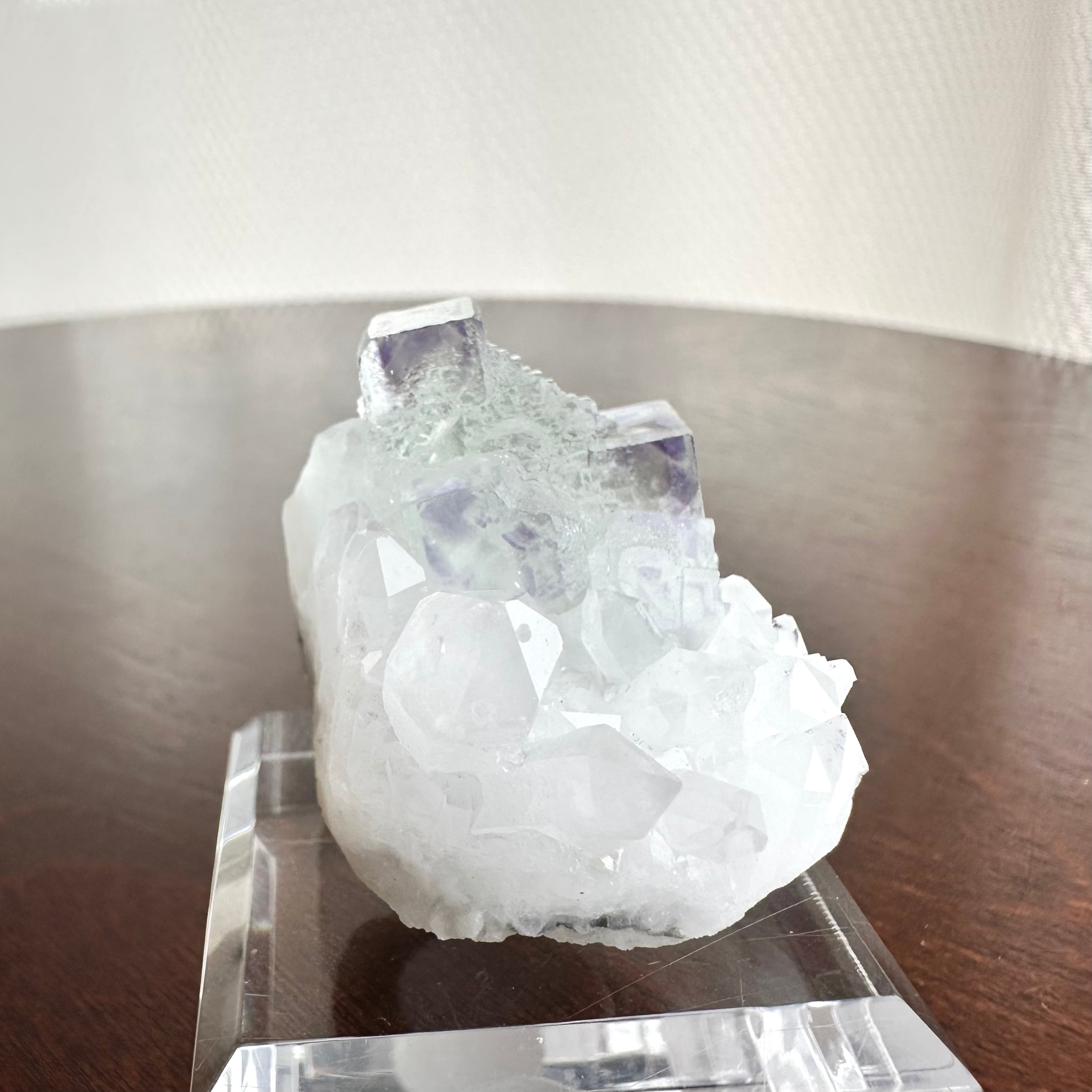 フローライト / クォーツ【Fluorite with Quartz】中国産 | PEANUTS