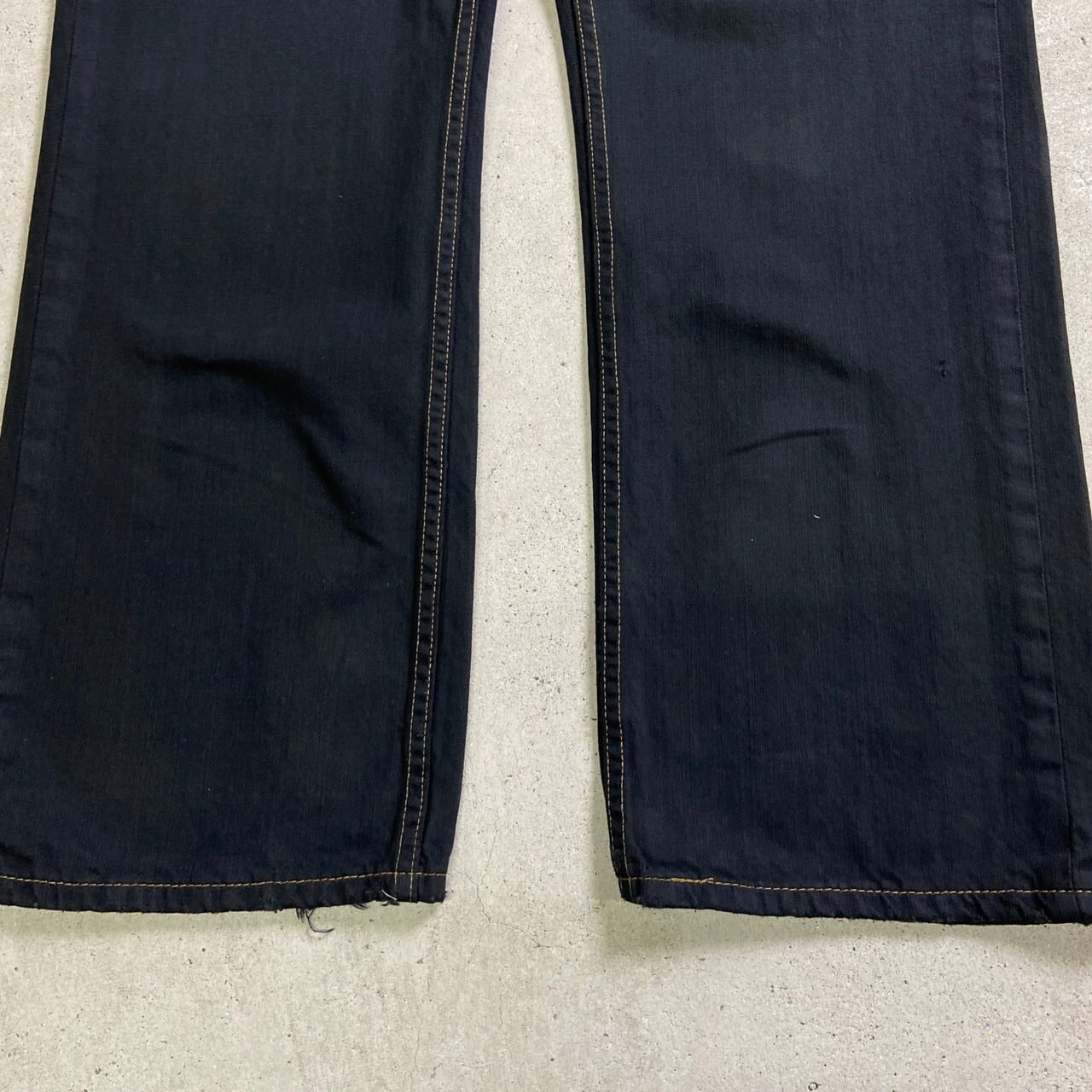 Levi's リーバイス 559 ブラックデニムパンツ ワイドストレート Levi's リーバイス 559 ブラックデニムパンツ ワイドストレート