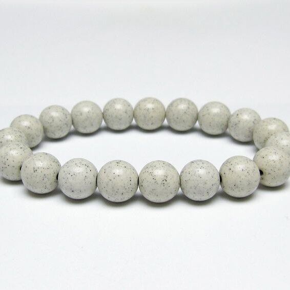 北投石 ブレスレット 11mm 一点物 メール便可 111-50196