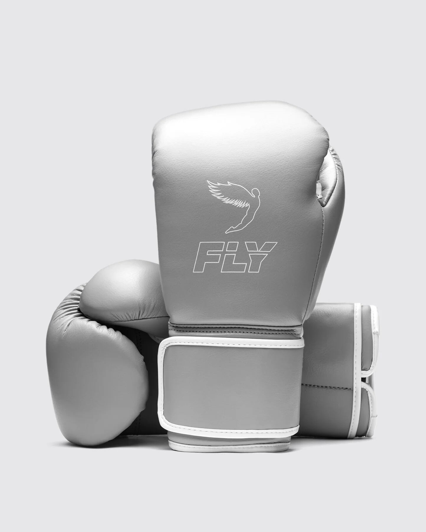 FLY ボクシンググローブ Pro X2・グレー（紐式/ベルクロ） | BoxingCafe