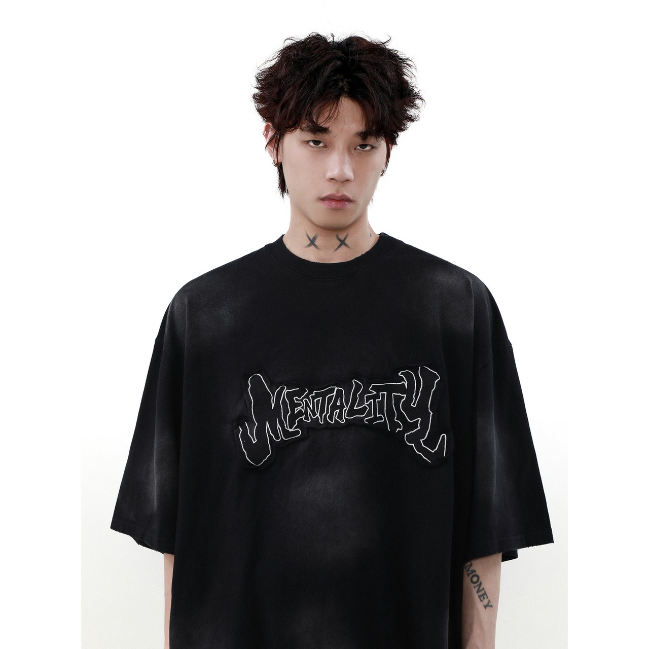 VINTAGE ストリート ウォッシュ加工 Tシャツ T781