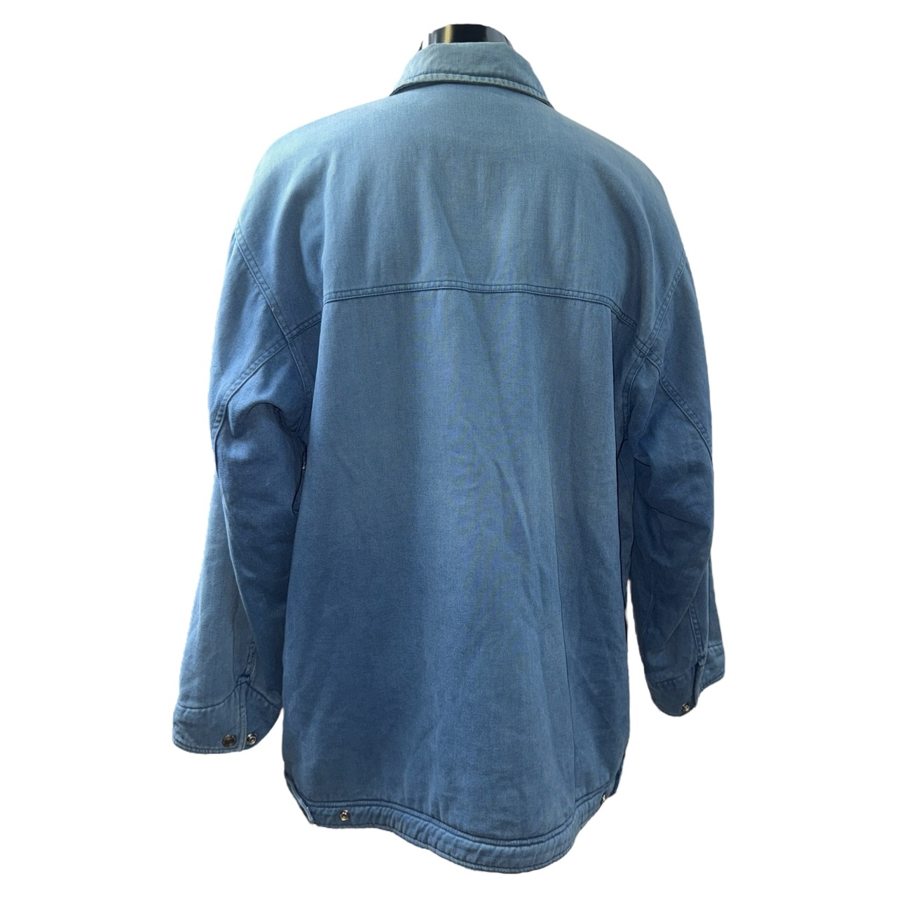 【QUIKSILVER】クイックシルバー デニムカバーオールジャケット L