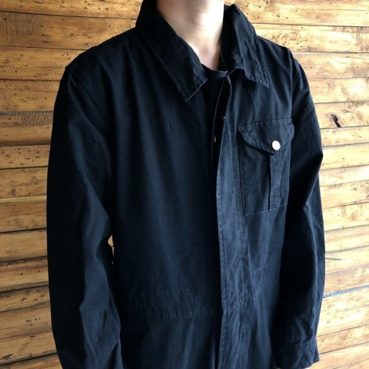 Topanga Men's オーバーサイズジャンプスーツ ブラック