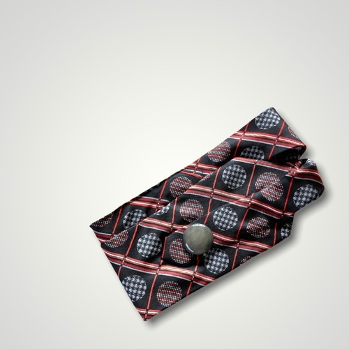 ZOZOTTE tenui series / remake tie turban / リメイク ネクタイターバン / ネイビー系