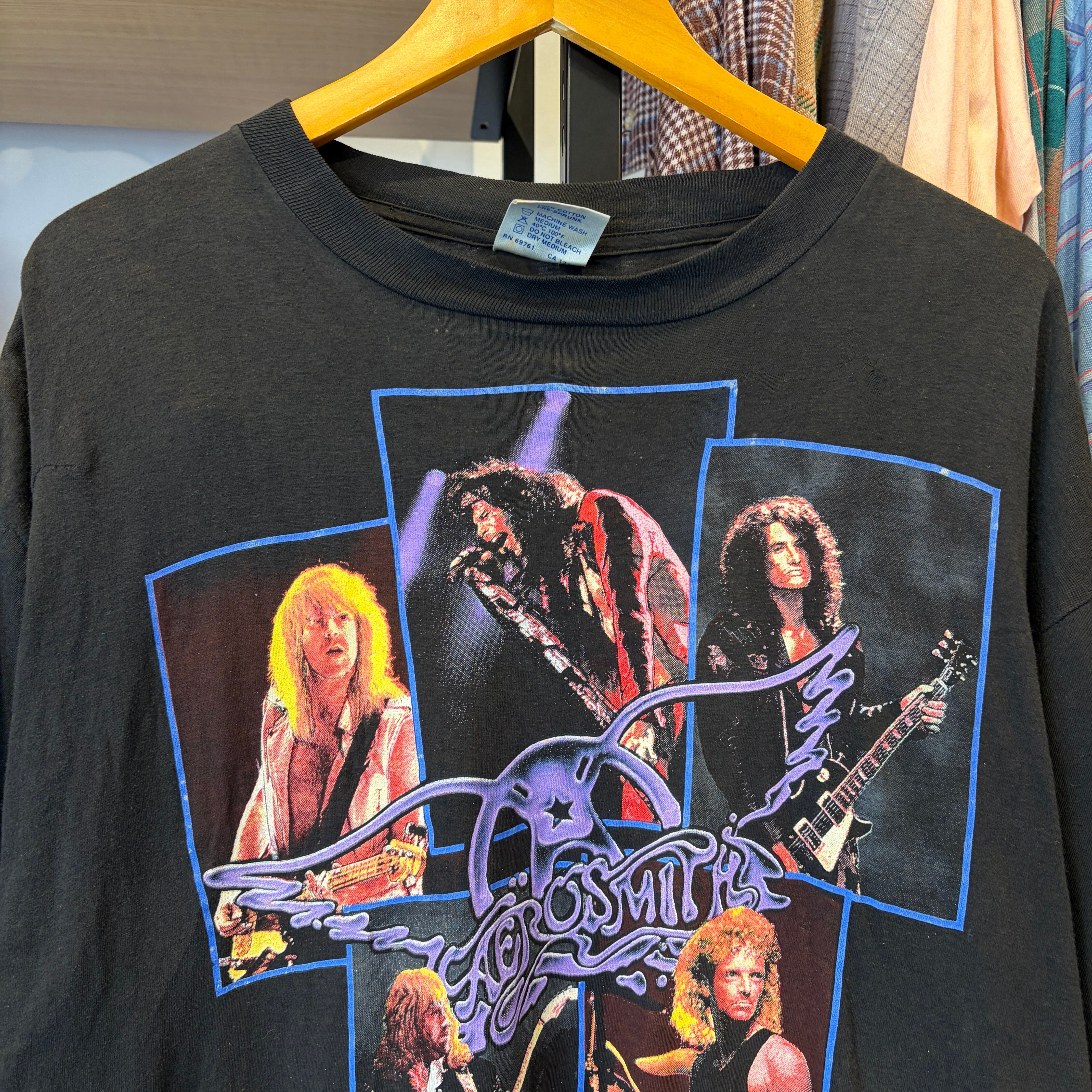 1990s AEROSMITH T-SHIRT PUMP | safarionline