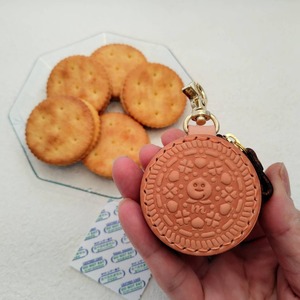 クッキーみたいな小物入れ（チョコクリーム）