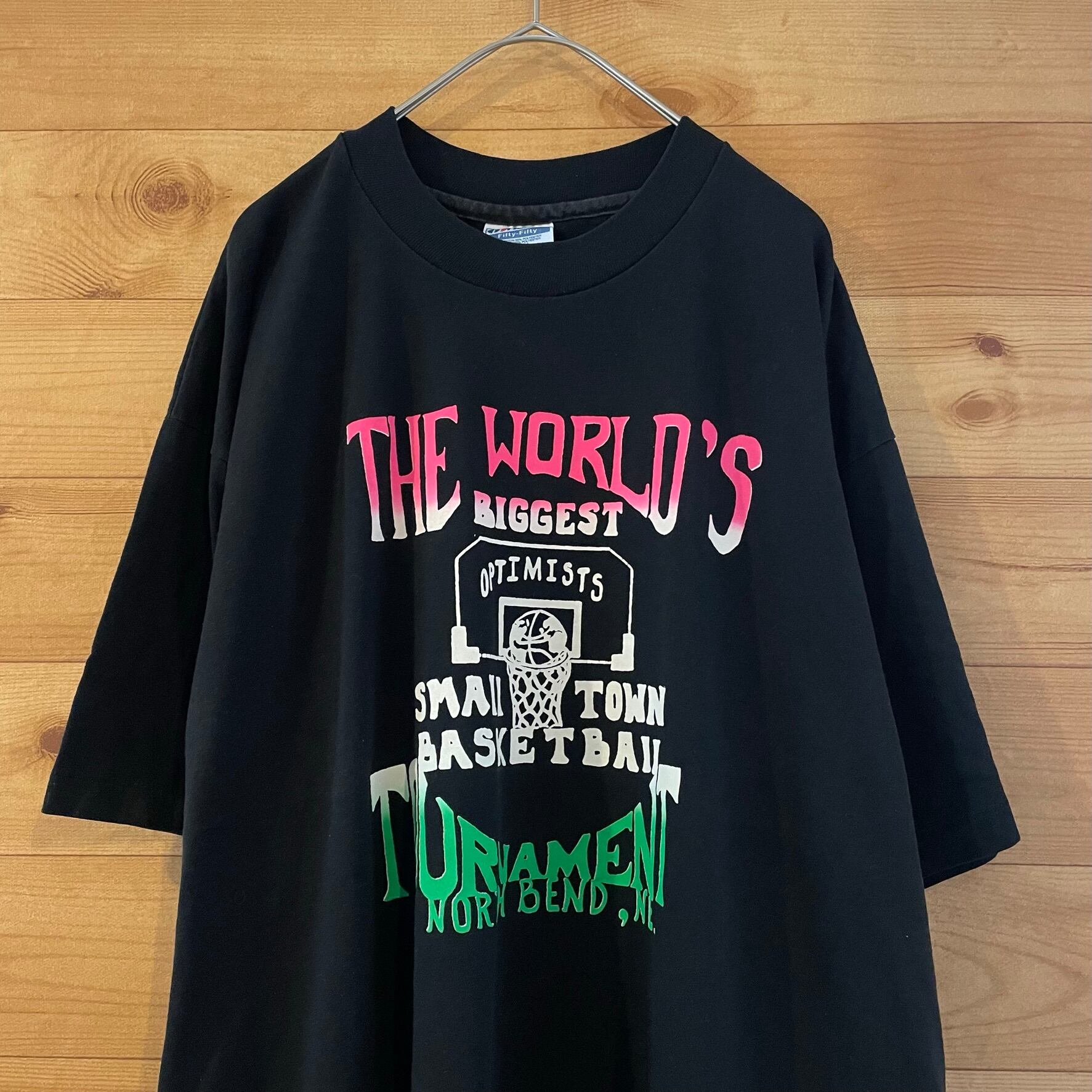 Hanes】80s USA製 青タグ バスケットボール プリントTシャツ ...