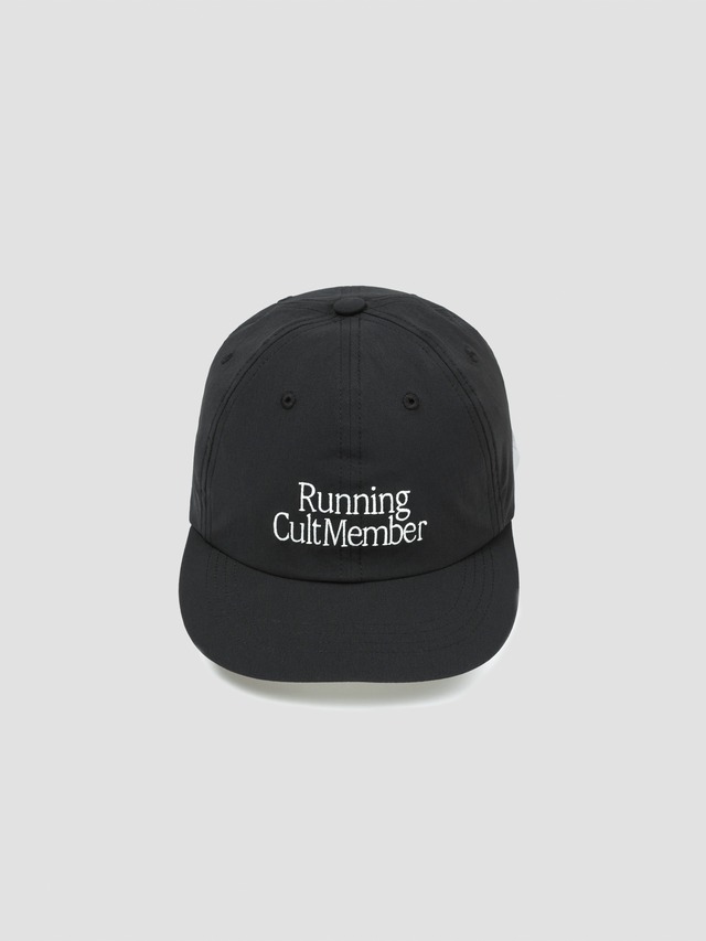 SATISFY　PeaceShell Running Cap　Black　31016-BK-RCM