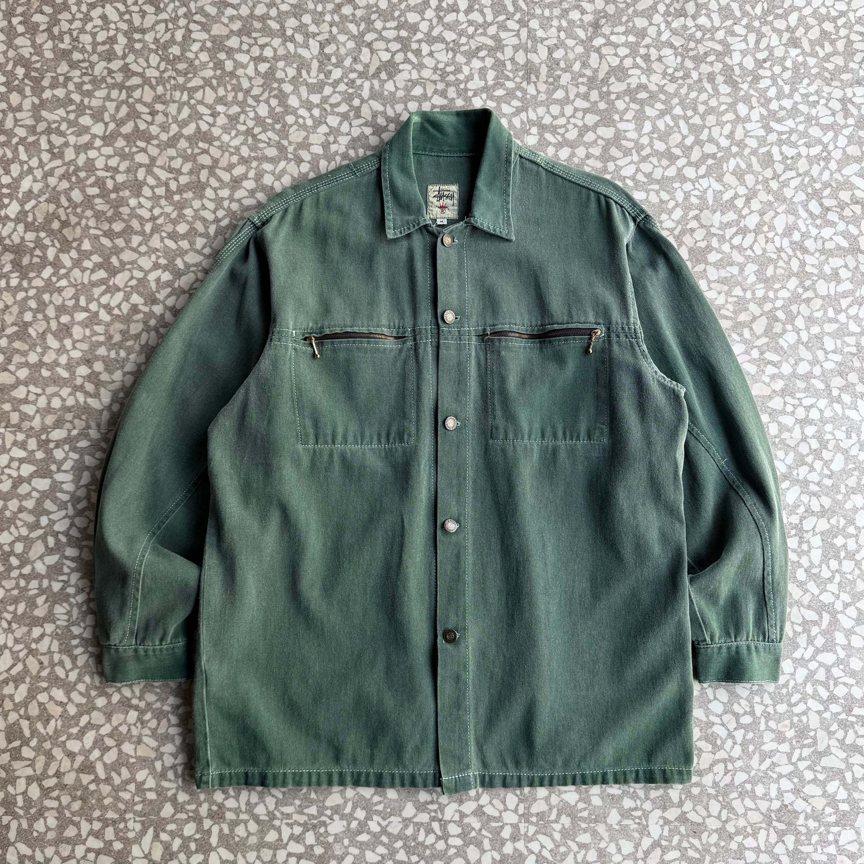 STUSSY / 90's KING SIZE coverall size M | 古着屋COBBLES (コーブレス)