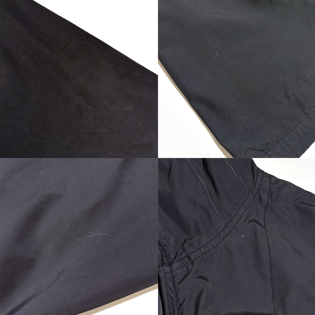 STONE ISLAND 2008SS BLACK COTTON NYLON JACKET XXL made in Italy