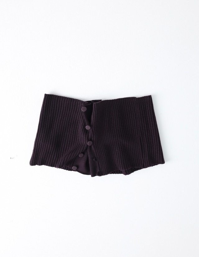 【ulikasanctus】 NAPE KNIT CARDIGAN