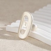 オーバル マット ボリュームリング 90023