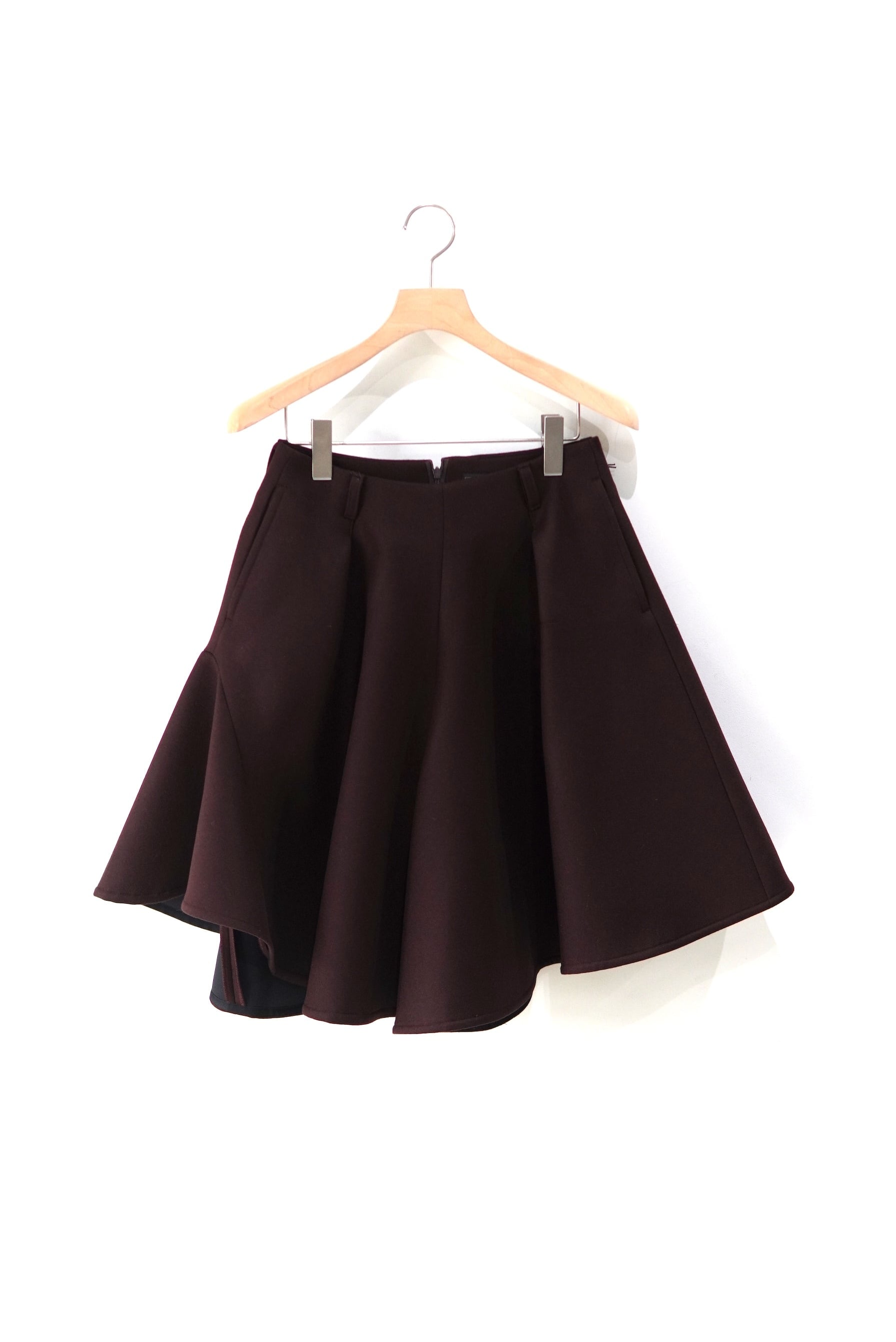 ANTHEM A / WOOL BONDING RAMD0M CULOTTE SKIRT