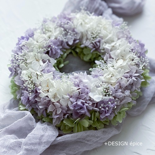 ++ hydrangea wreath++