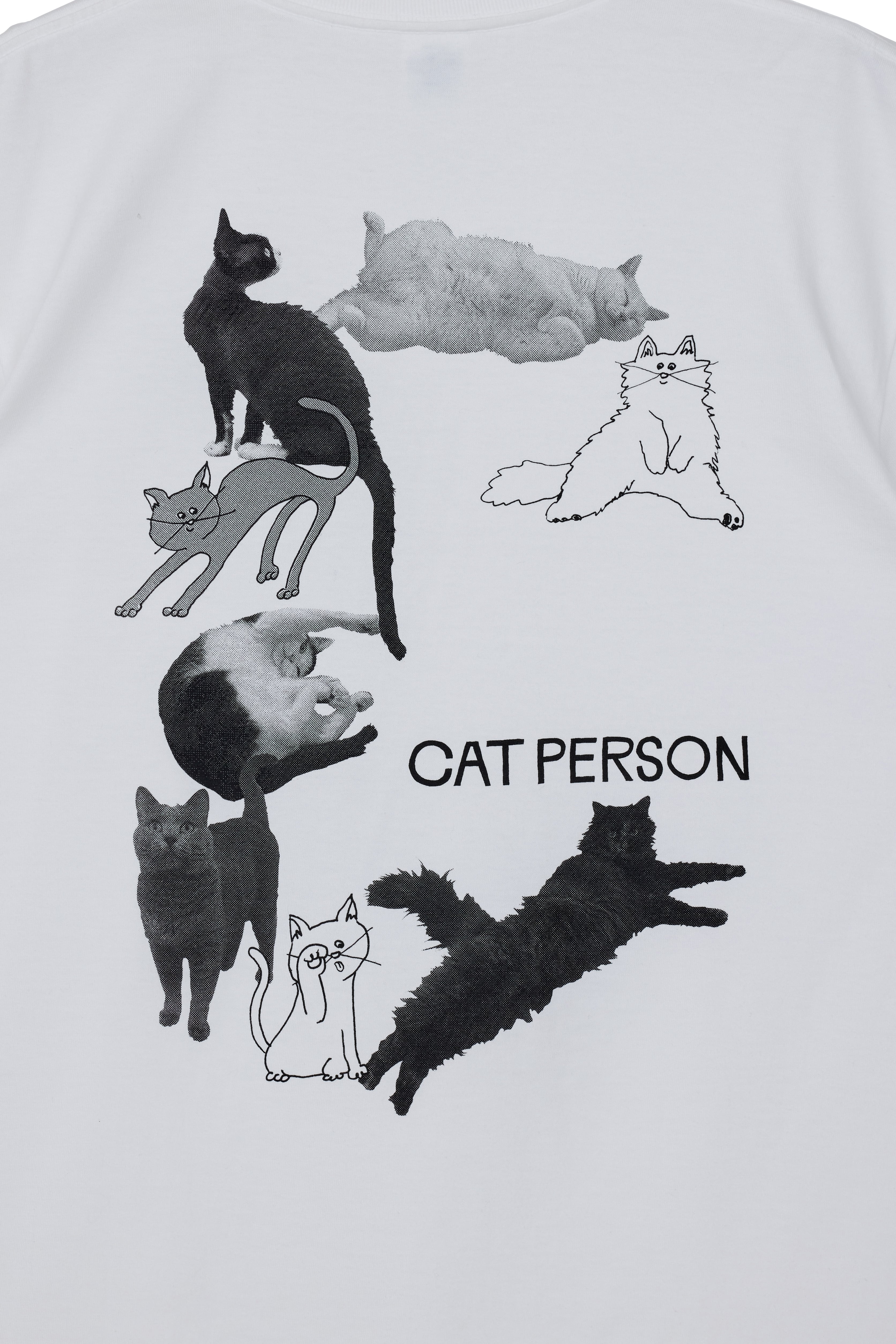 NEW】CAT PERSON T-Shirt | Ouida
