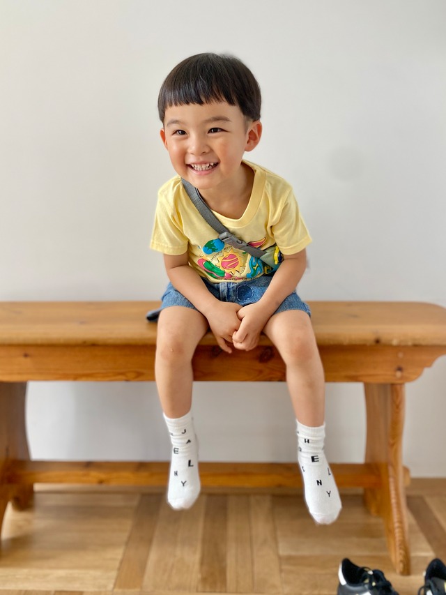 【kids】original tee / yellow