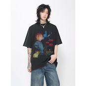 VINTAGE ストリート パンクボーイ Tシャツ T1799