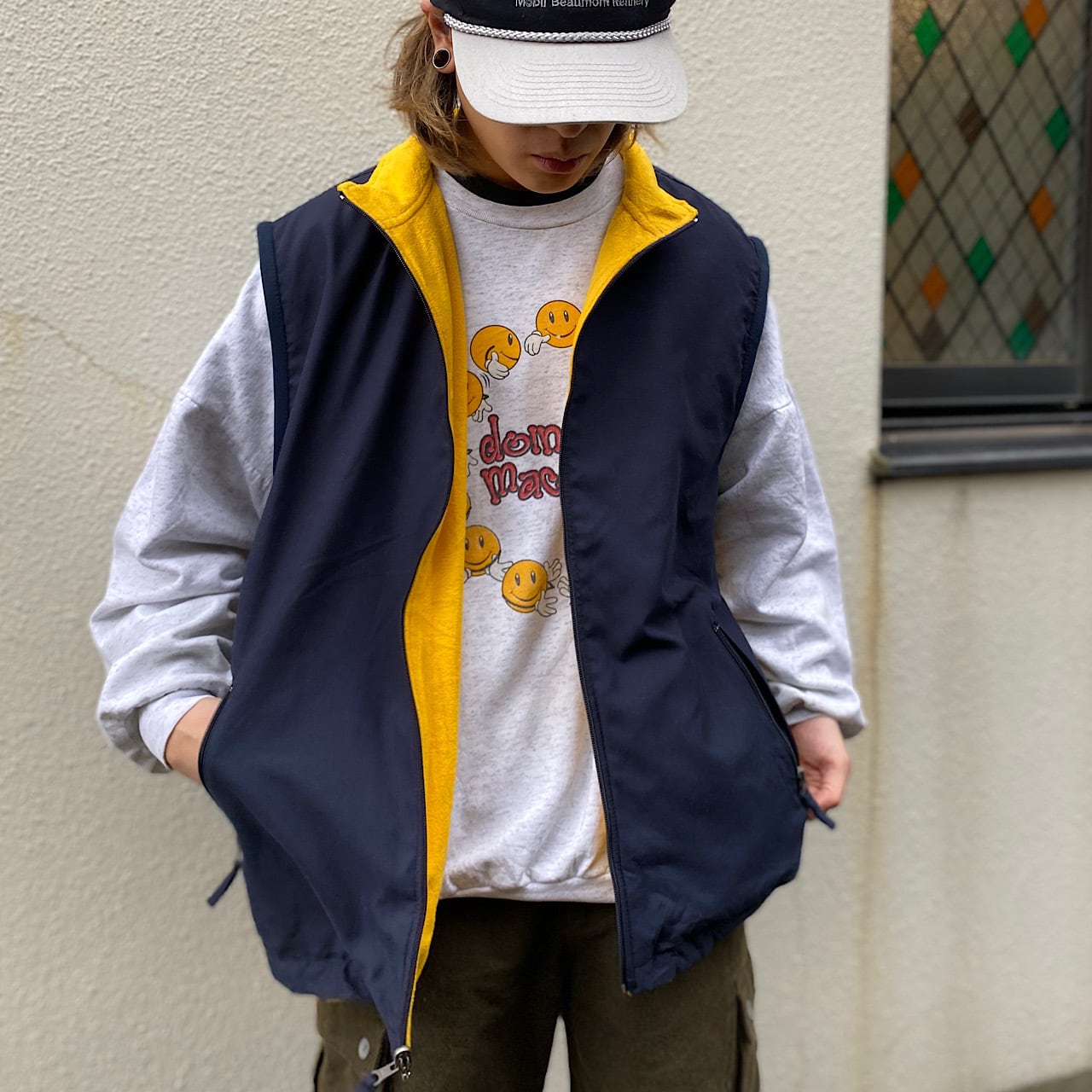 90年代 OLD GAP オールドギャップ ポリエステル×フリース ベスト