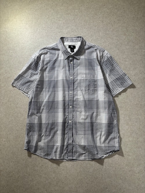 90s~00s Calvin Klein check shirt