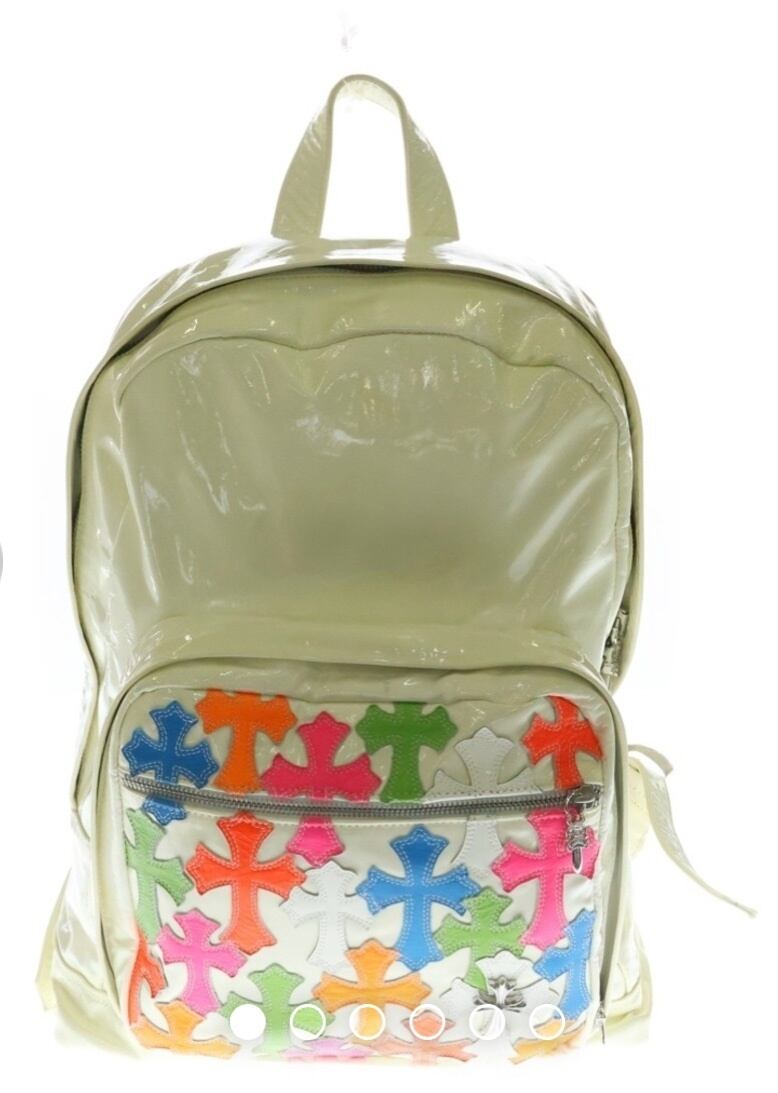 CHROME HEARTS クロムハーツ 7TH GRADE セメタリークロスパッチ レザー