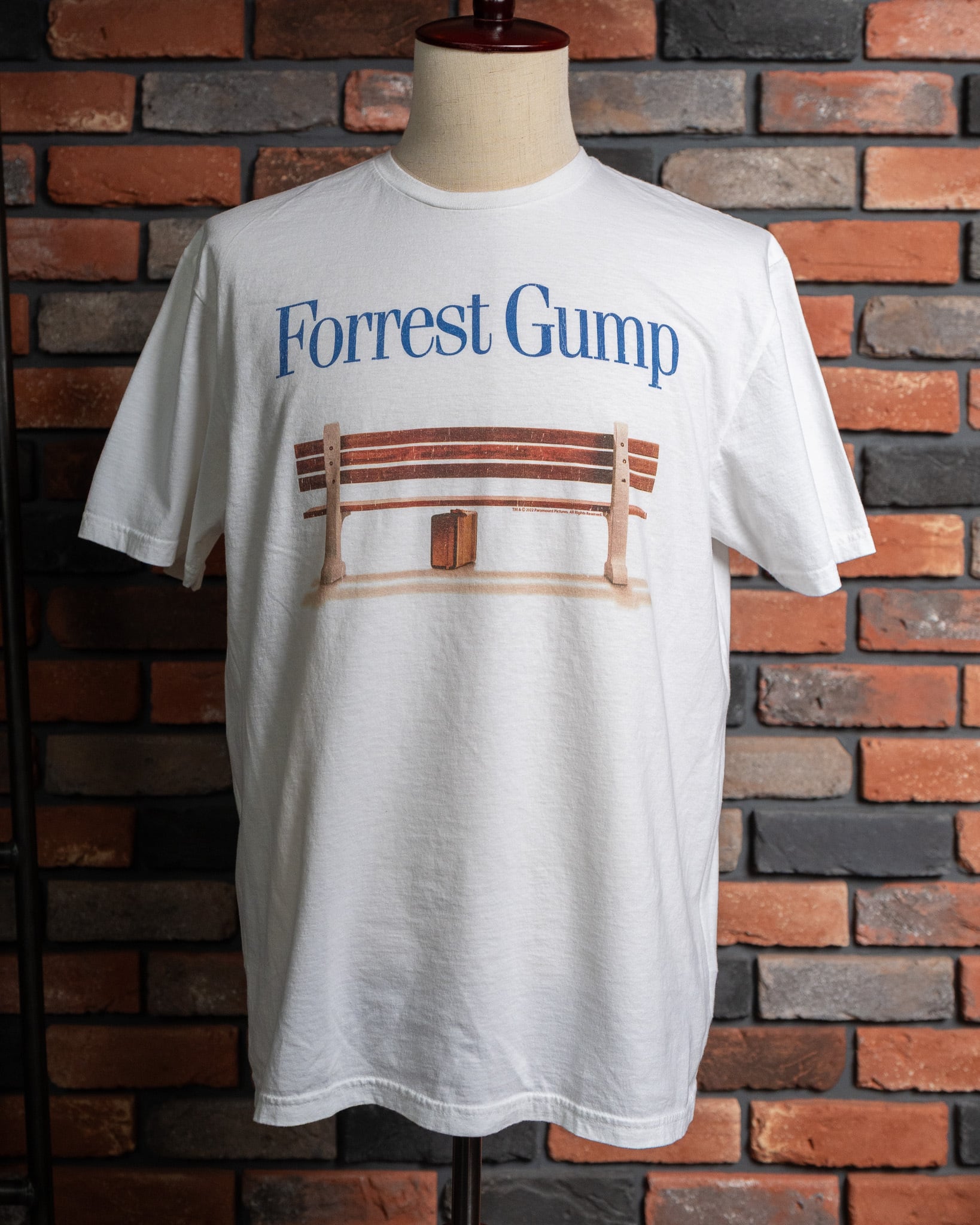 THRIFTY LOOK】Forest Gump TEE 新品 ユーズド加工 L XL オフィシャル