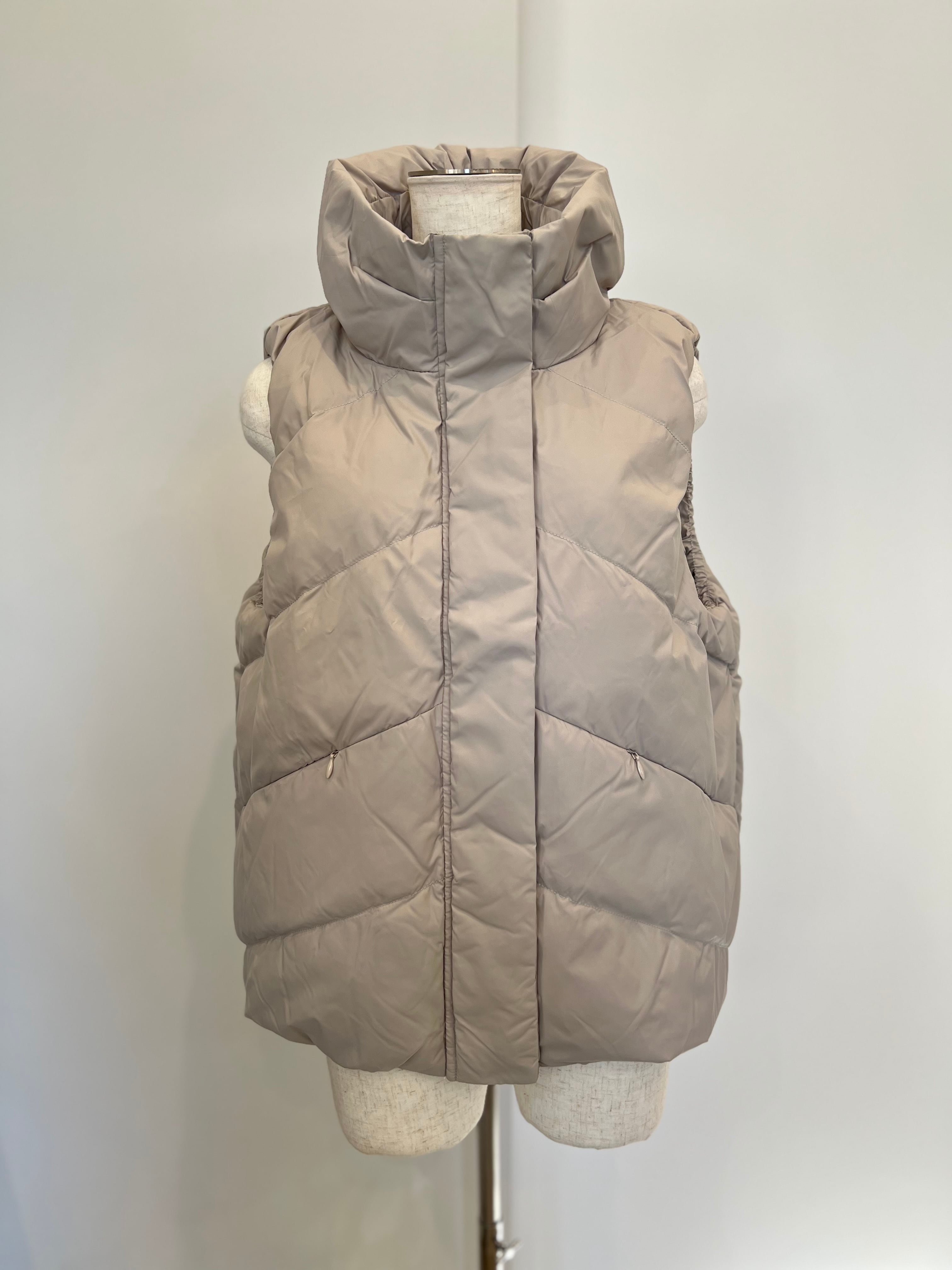 【SELECT】ボリュームカラーダウンベスト 32-0147