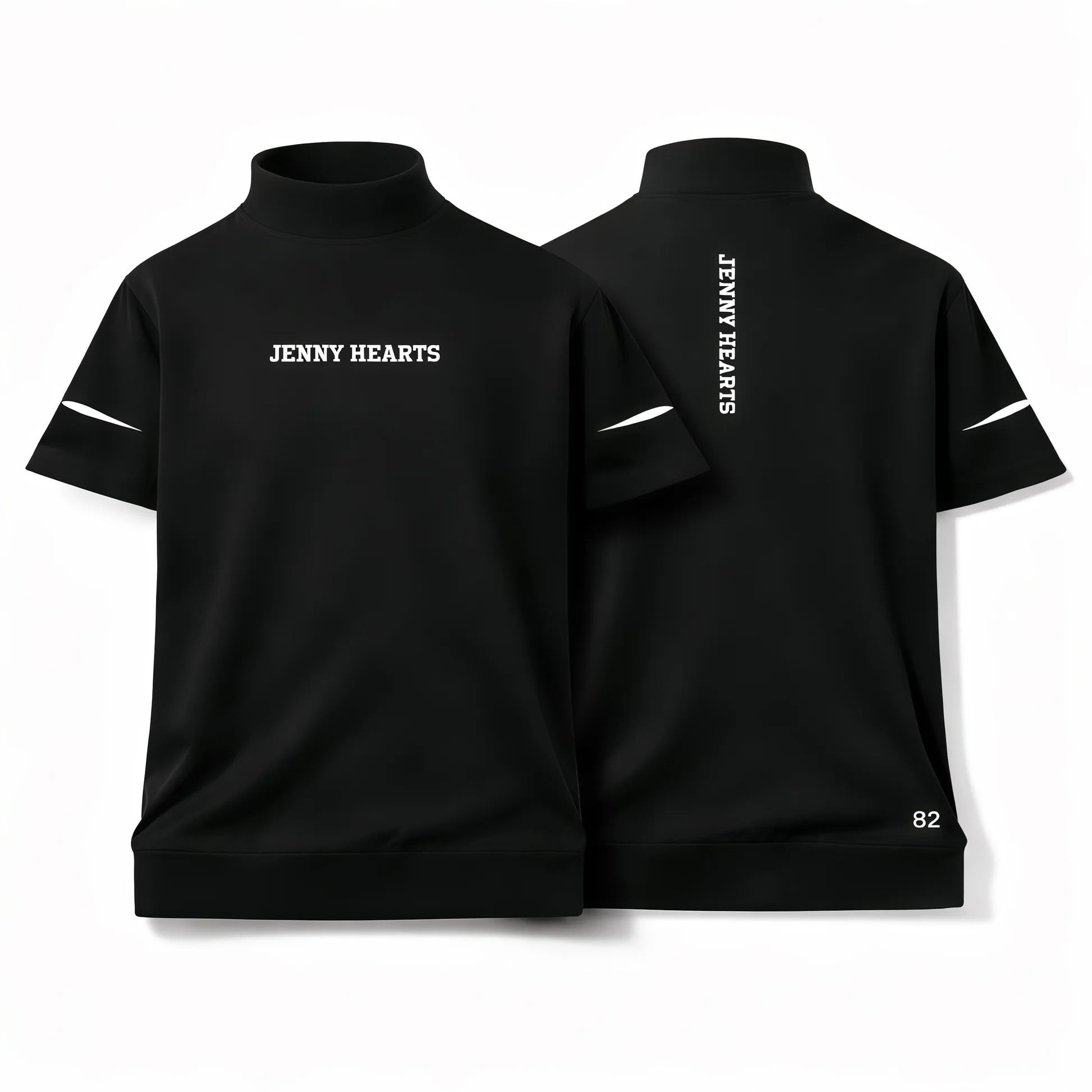 JENNY HEARTS ブラック 半袖 XL ー MENS ー | Jenny Hearts Select