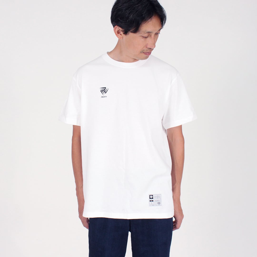 定番 ワンポイントTシャツ （ホワイト） | one8ty