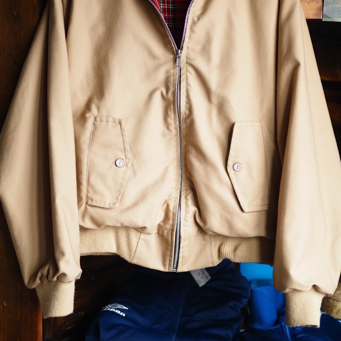 Britpop! イングランド製 UK Old Harrington Jacket Size S イギリス 