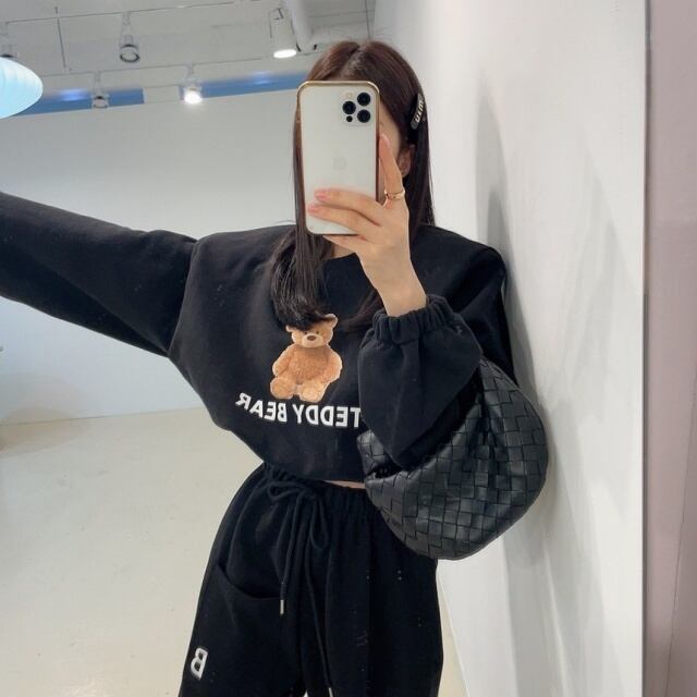 d*3様 クマセットアップ d*3様 クマセットアップ Tセットアップ Star☆D_ベア【W/BK】 | DIVINE