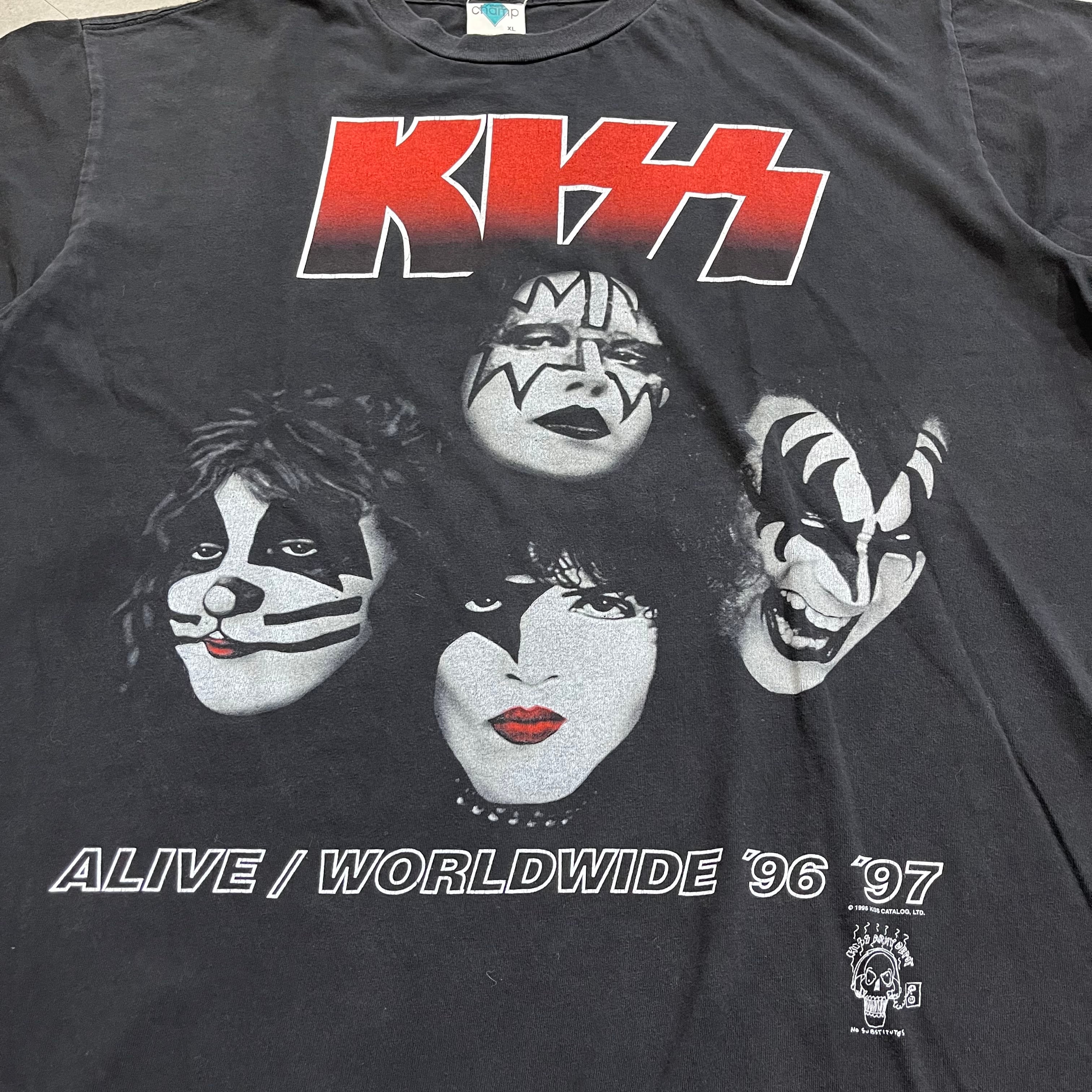 【美品】KISS キッス　96-97 ツアーTシャツ　両面プリント　ビッグサイズ