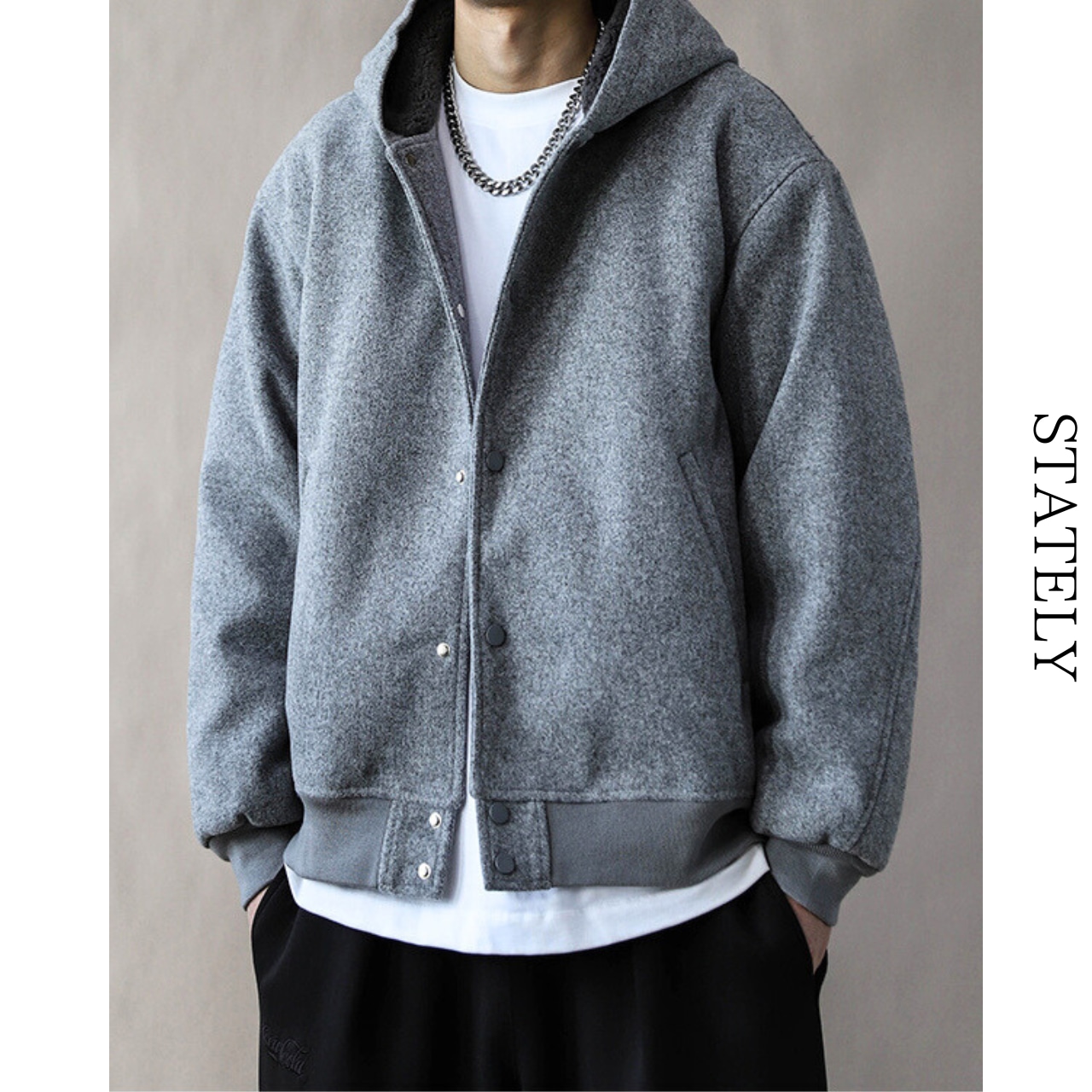 Meltin Hood Wool Jacket/3color_O78・画像13