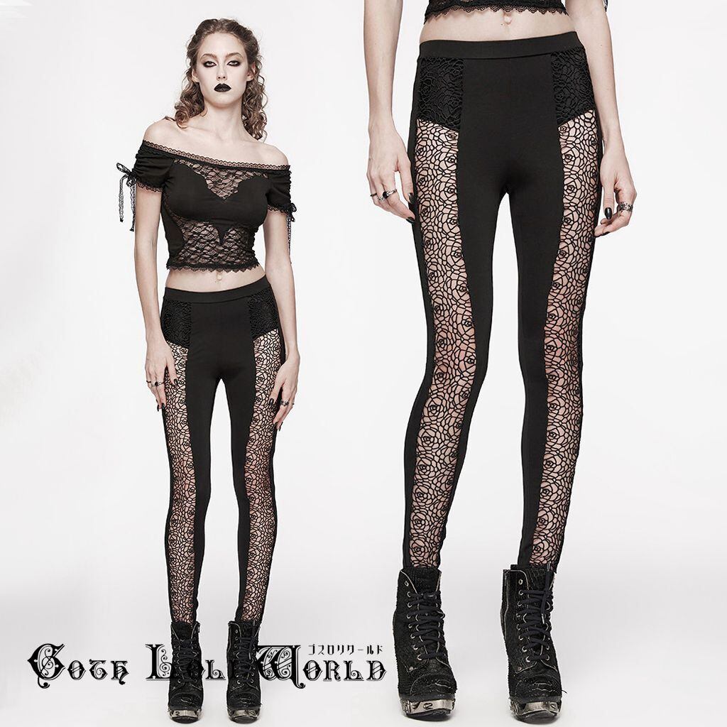 即納/送料無料】WK-593XCF-BK フロントシースルー柄入りレース