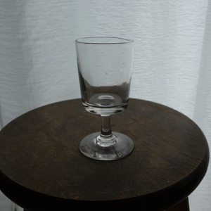antique Bistro glass 【m】フランスアンティーク