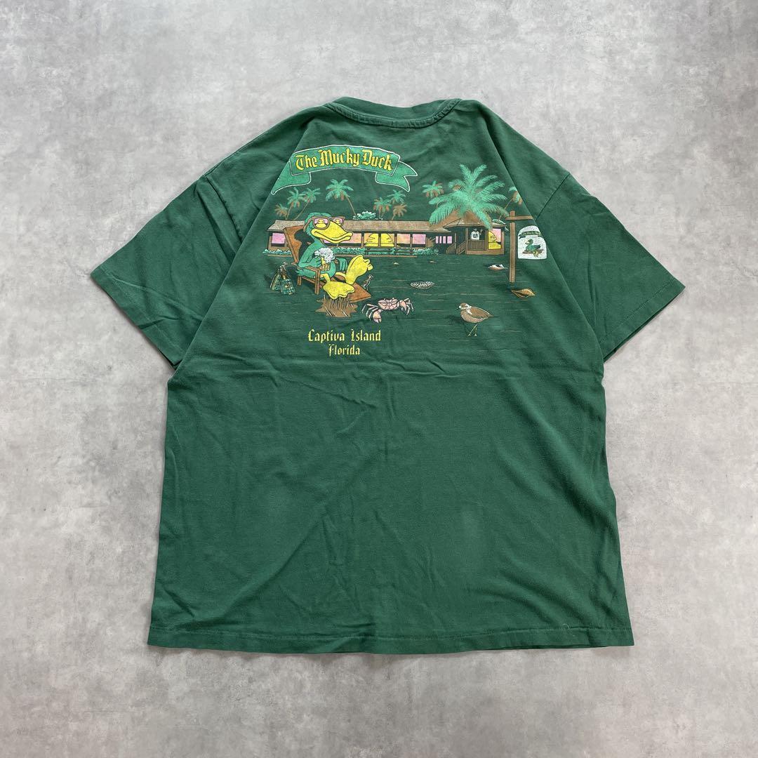 90s USA製 キャプティーバ島 バカンス vintage T-shirts