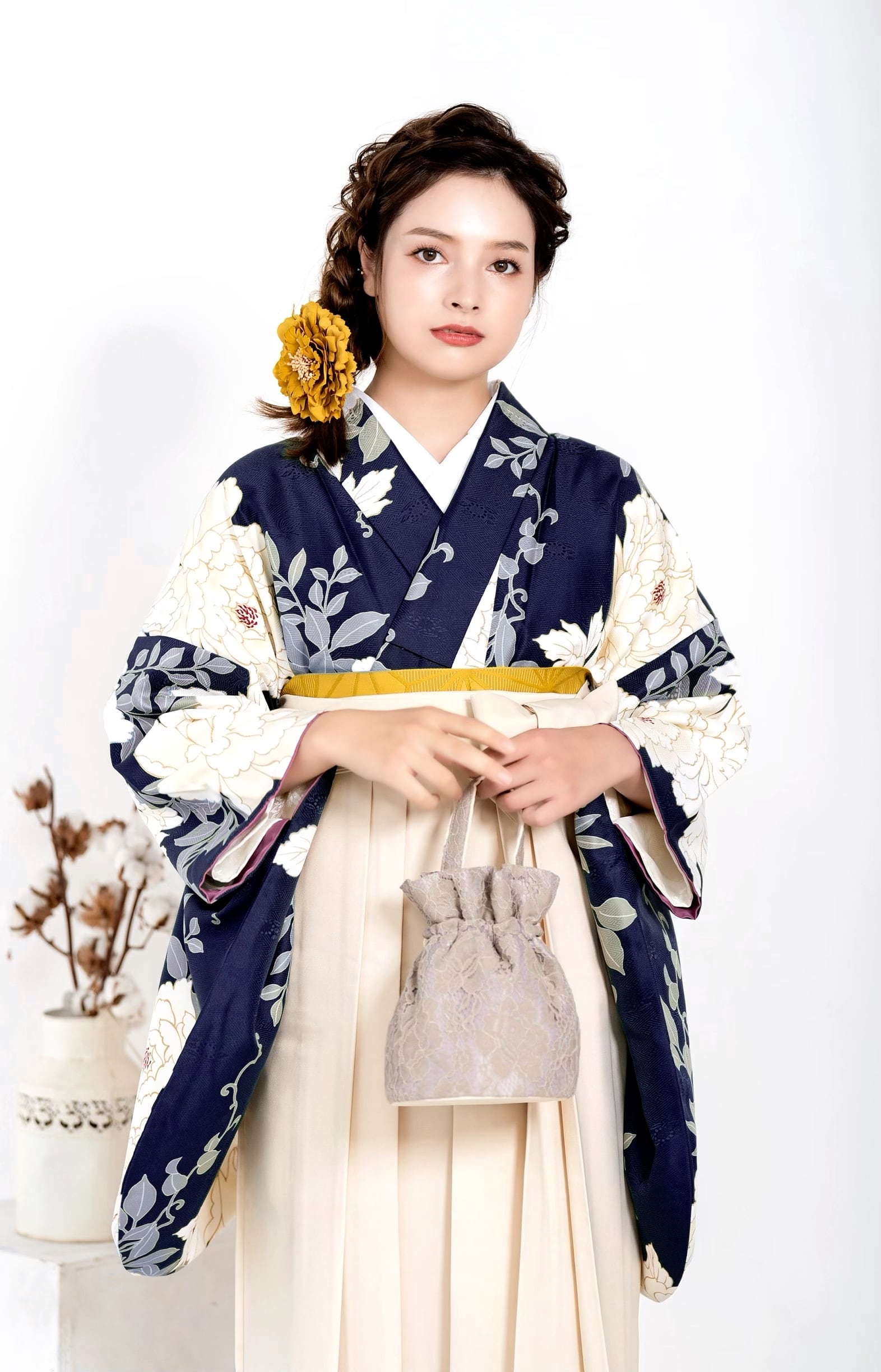 数量限定 SALE! 新作 着物ジェンヌ 卒業式 袴3点セット 卒業式