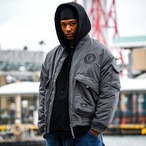 YORU CLUB FLIGHT JACKET【Gray】