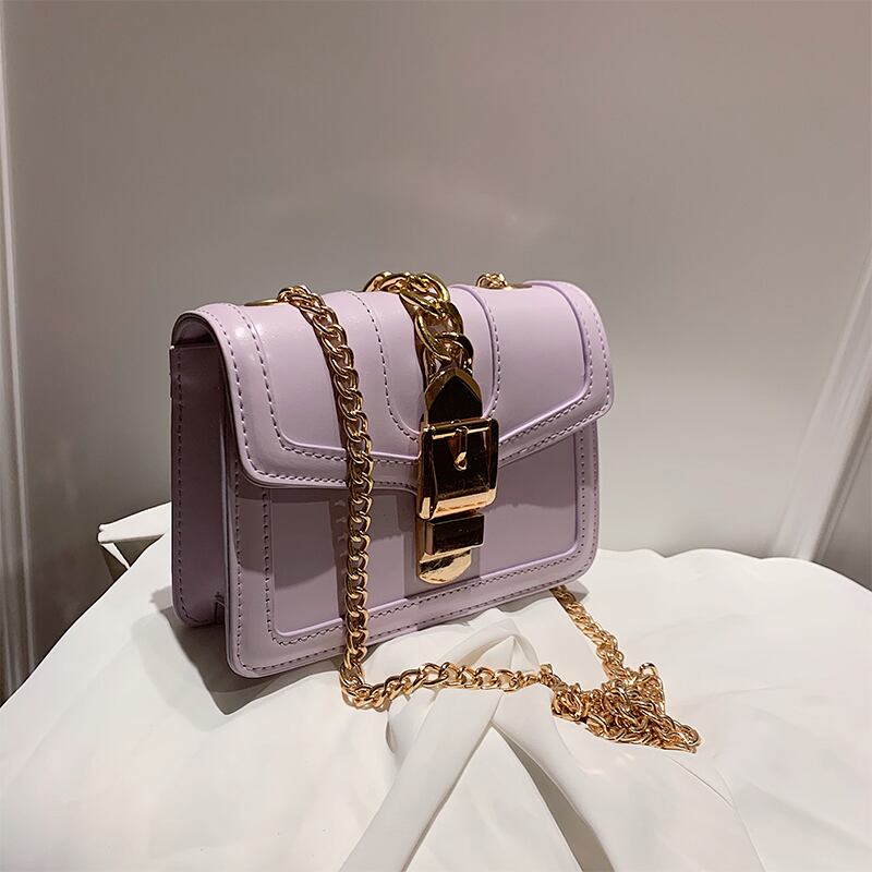 テクスチャスモールバッグ女性バッグ2020夏の新しい波のファッション野生のチェーンショルダーメッセンジャーバッグ小さな正方形のバッグ Tiancai_Wing_Bag1837010