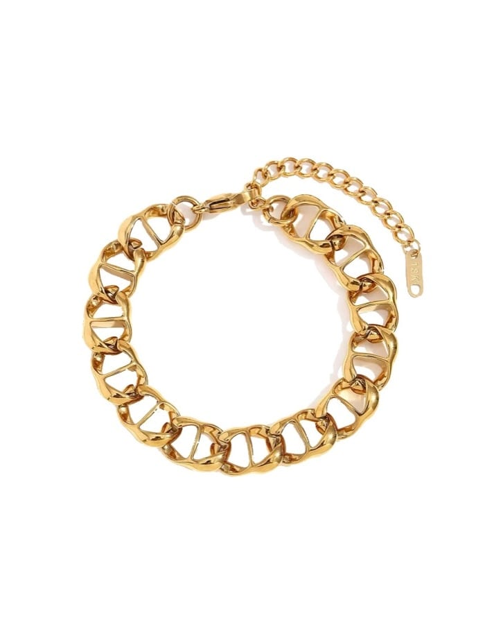 Sculpt Link Bracelet【アレルギー対応】