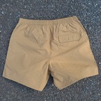 Brutus LOGO NYLON SHORT PANTS / コヨーテ