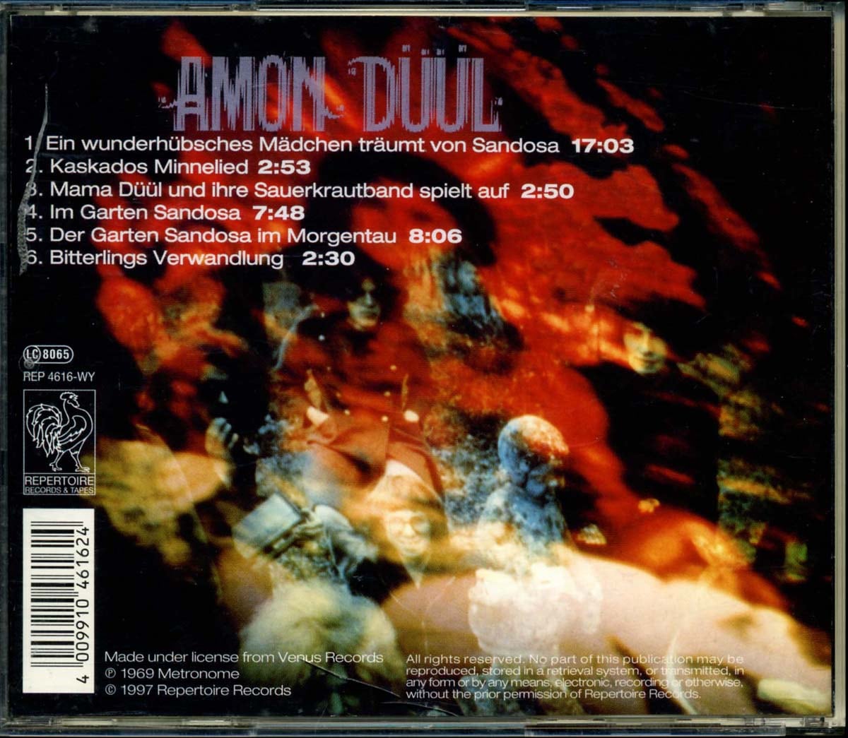 AMON DUUL - Psychedelic Underground [CD] | KITOWW