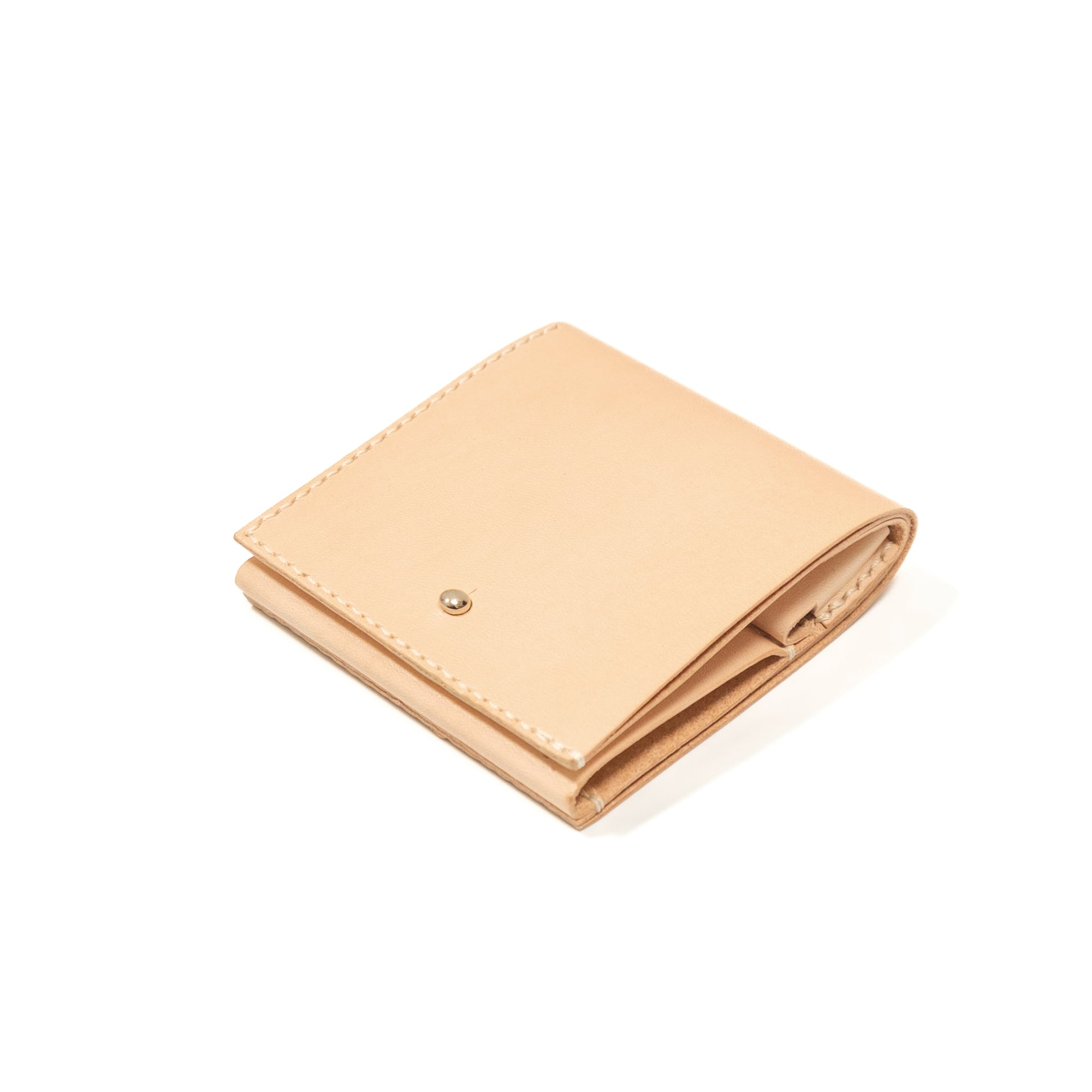 レザー　半財布　ハーフウォレット　ミニ財布 ハーフウォレット 二つ折り 栃木レザー 本革 牛革 財布