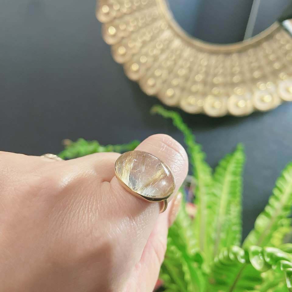 ルチルクォーツリング #12.5 | maison de 851 インディビジュアル