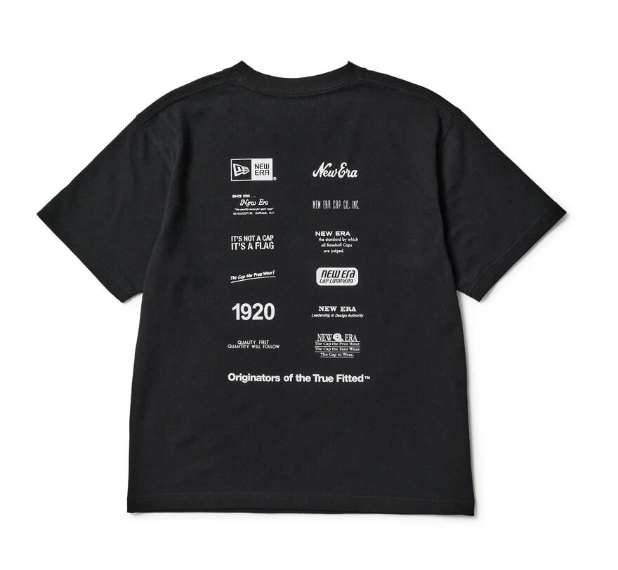 NEWERA】キッズ Youth 半袖 コットン Tシャツ Archive Logo