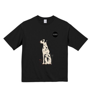 ダルメシアン　ビックシルエットTシャツ