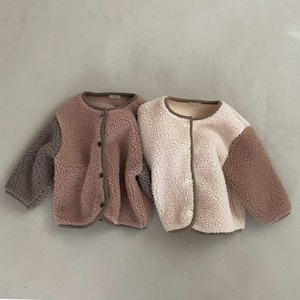 クリーム115.125 | 均一セール【即納】bella|85-125cm | Choco Color Dumble Jk