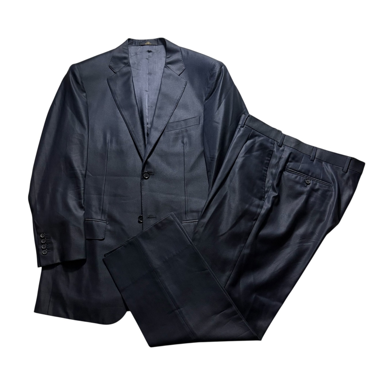 VALENTINO silk blend wool glossy suits set-up